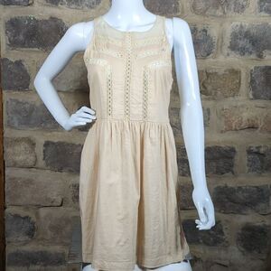 URBAN Outfitter Kimchi Blue Dress‎ Woman's Medium Mini Balletcore Muted Crochet